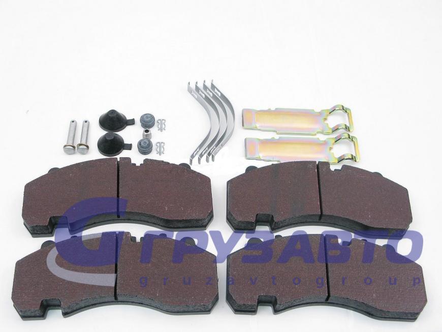 Колодки тормозные 29158 SAF SKRB 9022K, Integral (SK7)