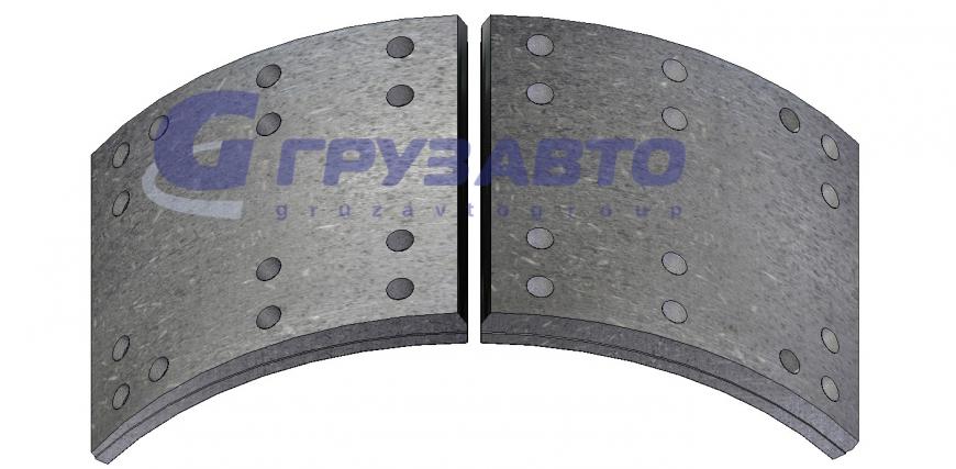 Накладки 4707-Std( ширина - 180 мм ) торм. зад. (ось,закл) Rockwell