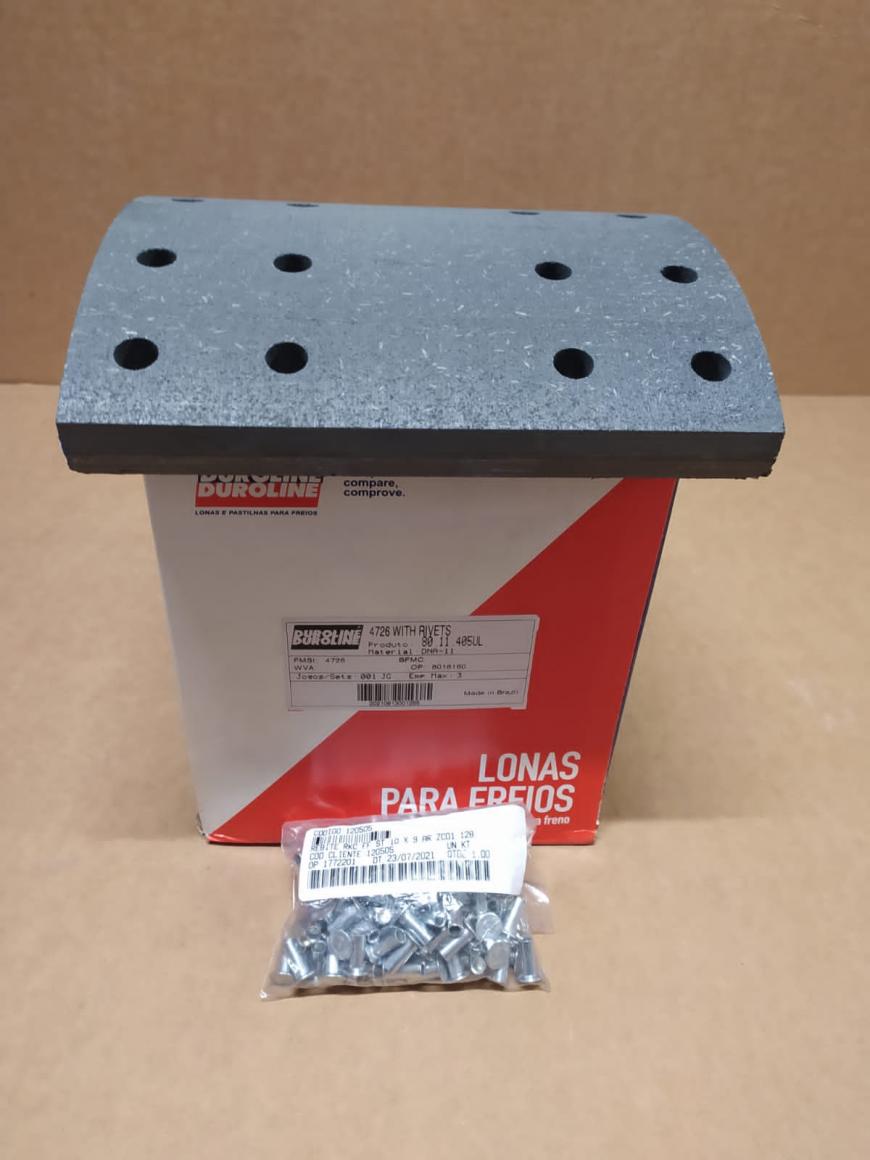 Накладки 4726-Std (ширина 220)торм. зад. (ось,закл) Eaton