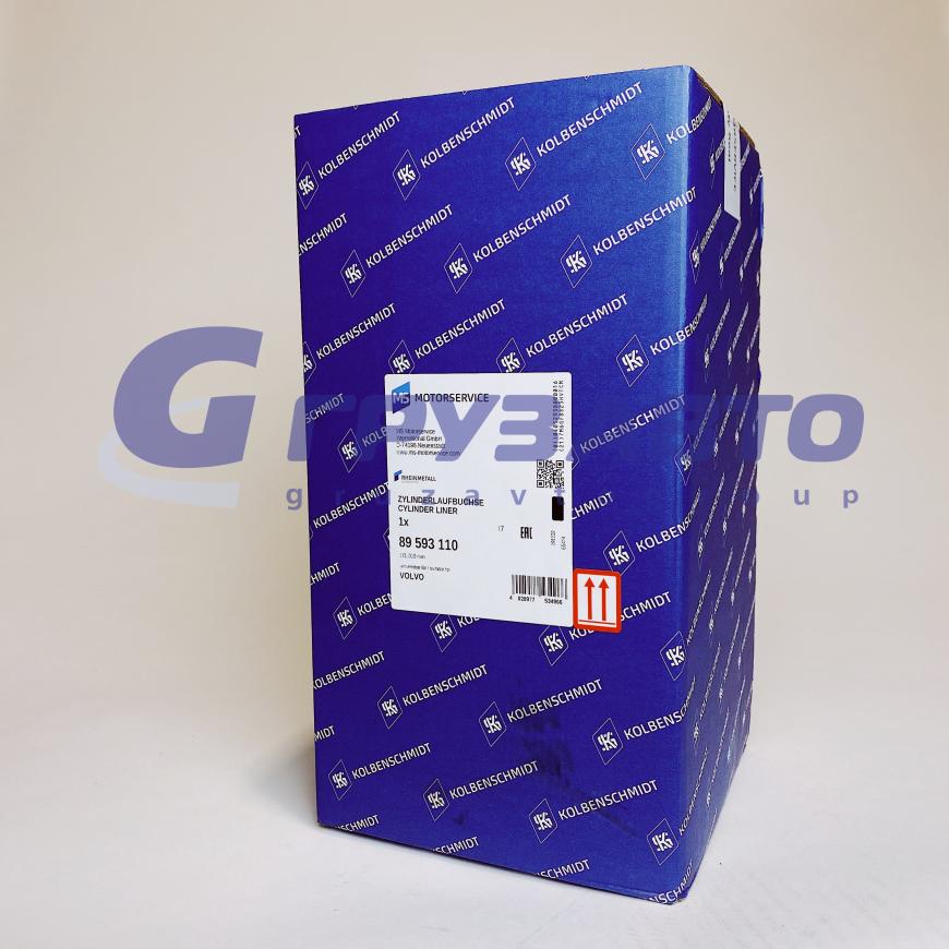 Гильза VOLVO D12D/D12C с уплотнит. кольцами R6 d131