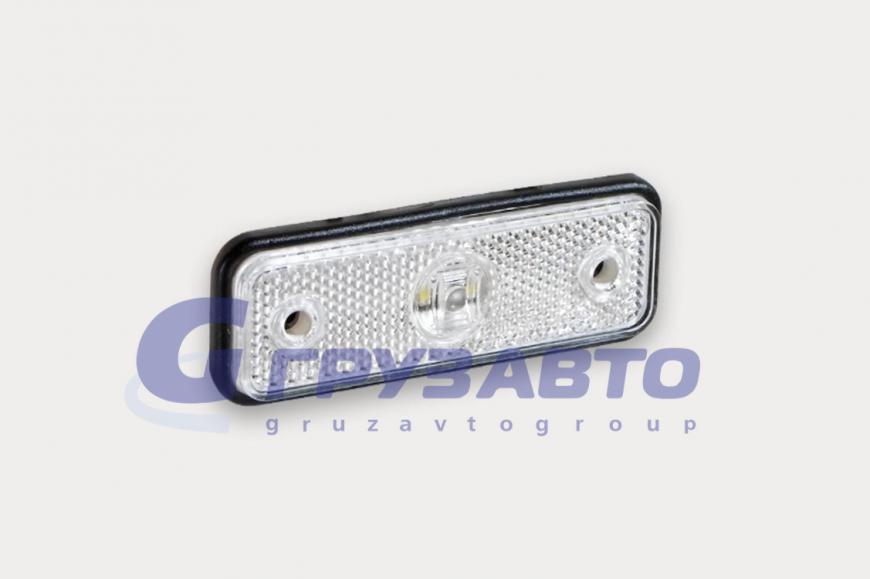 Фонарь габаритный FT-004B LED белый с проводом 2x0.75мм/FRISTOM