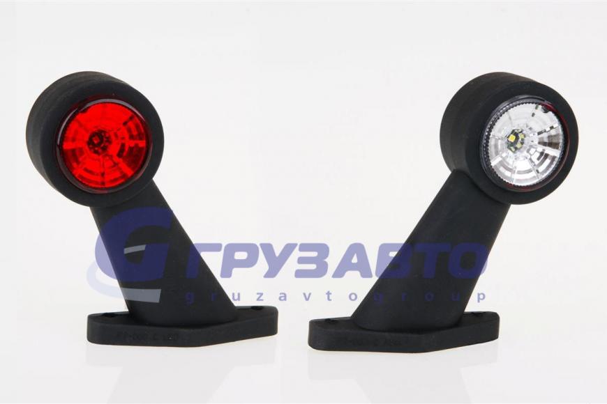 Фонарь габаритный FT-009 C LED рог косой короткий  Е101 05017 FRISTOM
