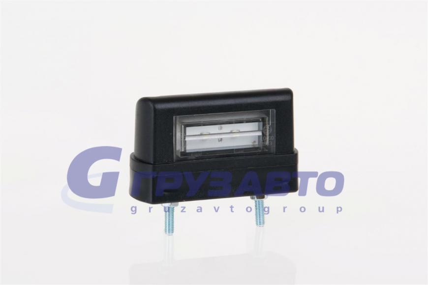Фонарь подсветки номера FT-016/1 LED черн.высок. с проводом 2x0.75 2 д./FRISTOM