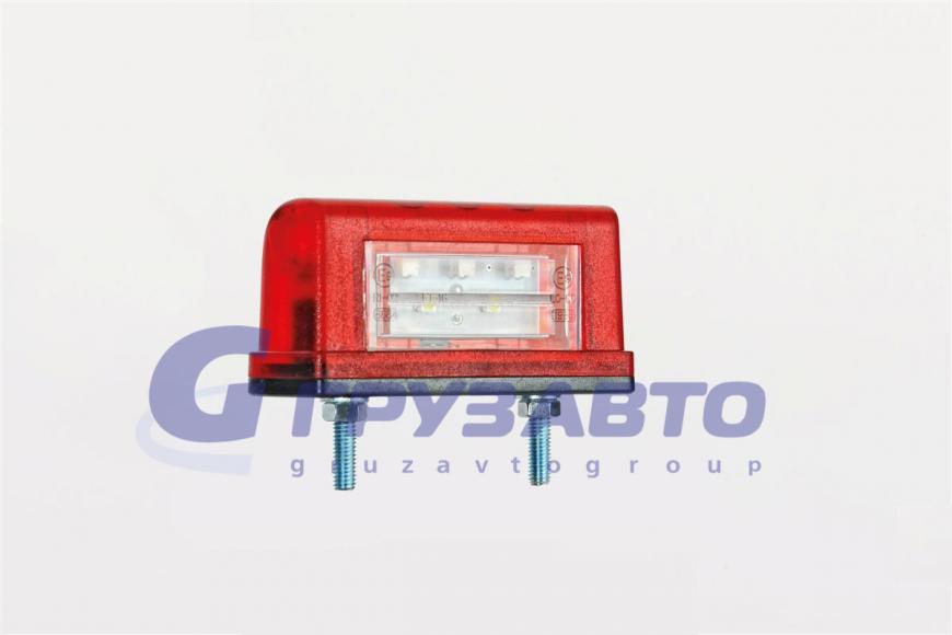 Фонарь подсветки номера FT-016 A LED красн.низк. с провод 2x0.75 2 д./FRISTOM