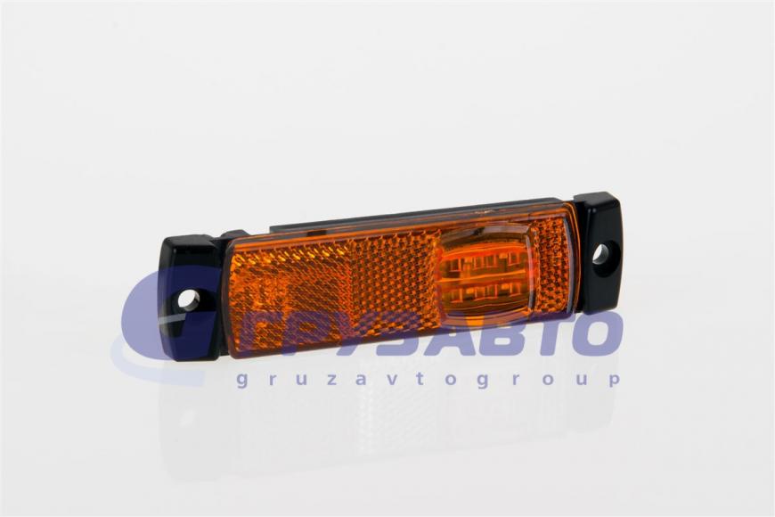 Фонарь габаритный FT-018 Z LED желтый с кронштейном/FRISTOM