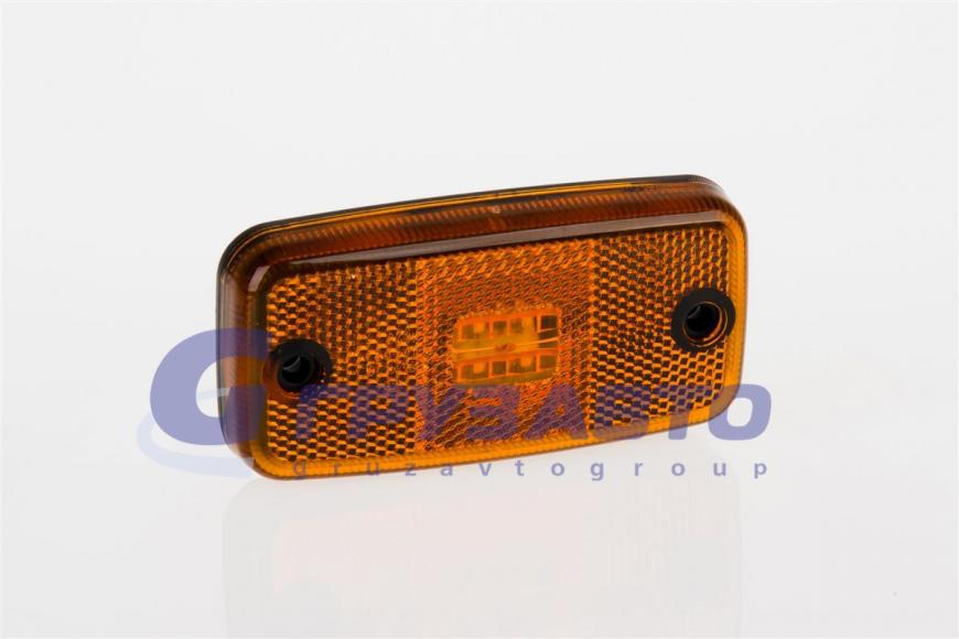 Фонарь габаритный FT-019 Z LED желтыйс проводом 2x0.75мм/FRISTOM