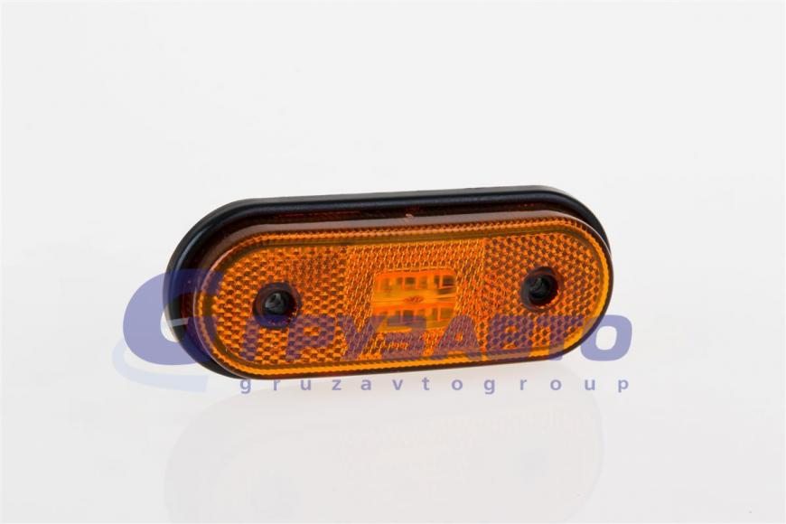 Фонарь габаритный FT-020 Z LED желтый с проводом 2x0.75мм/FRISTOM